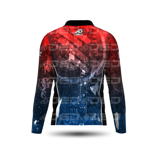 Silent Steel USA Red and Blue Classic Jersey