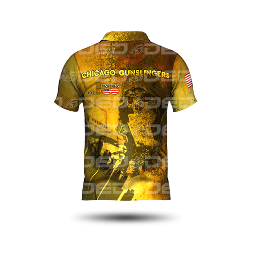 Chicago Gunslinger Gold/Black Classic Jersey