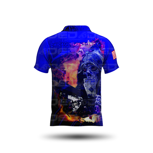 Chicago Gunslinger Blue Classic Jersey V1