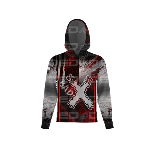 BadxMike Silver Hoodie