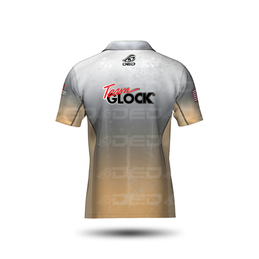 Glock Black White and Khaki Classic Jersey