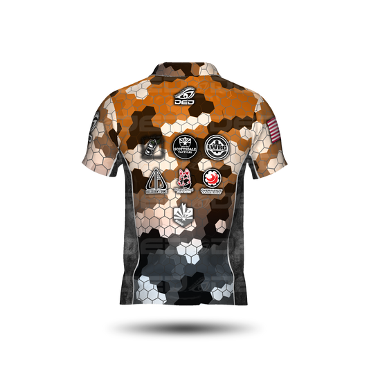 Scottsdale Tactical Honey Comb Orange Classic Jersey V3
