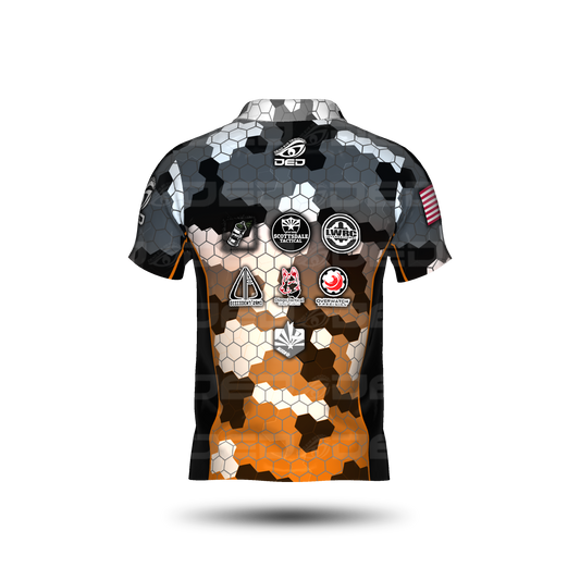 Scottsdale Tactical Honey Comb Orange Classic Jersey V2