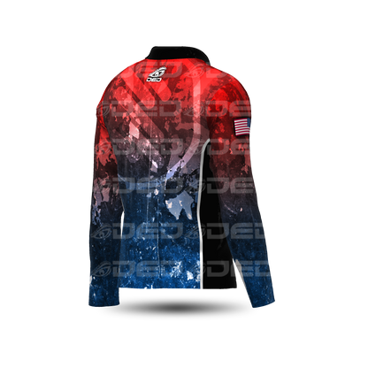 Silent Steel USA Red and Blue Classic Jersey