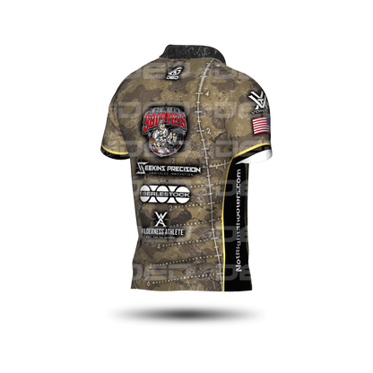 Not Right Shooters Collared Open Jersey