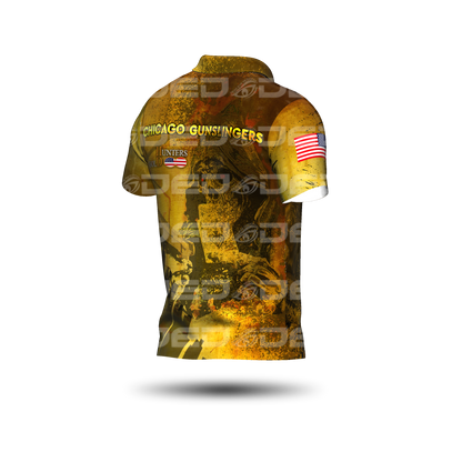 Chicago Gunslinger Gold/Black Classic Jersey