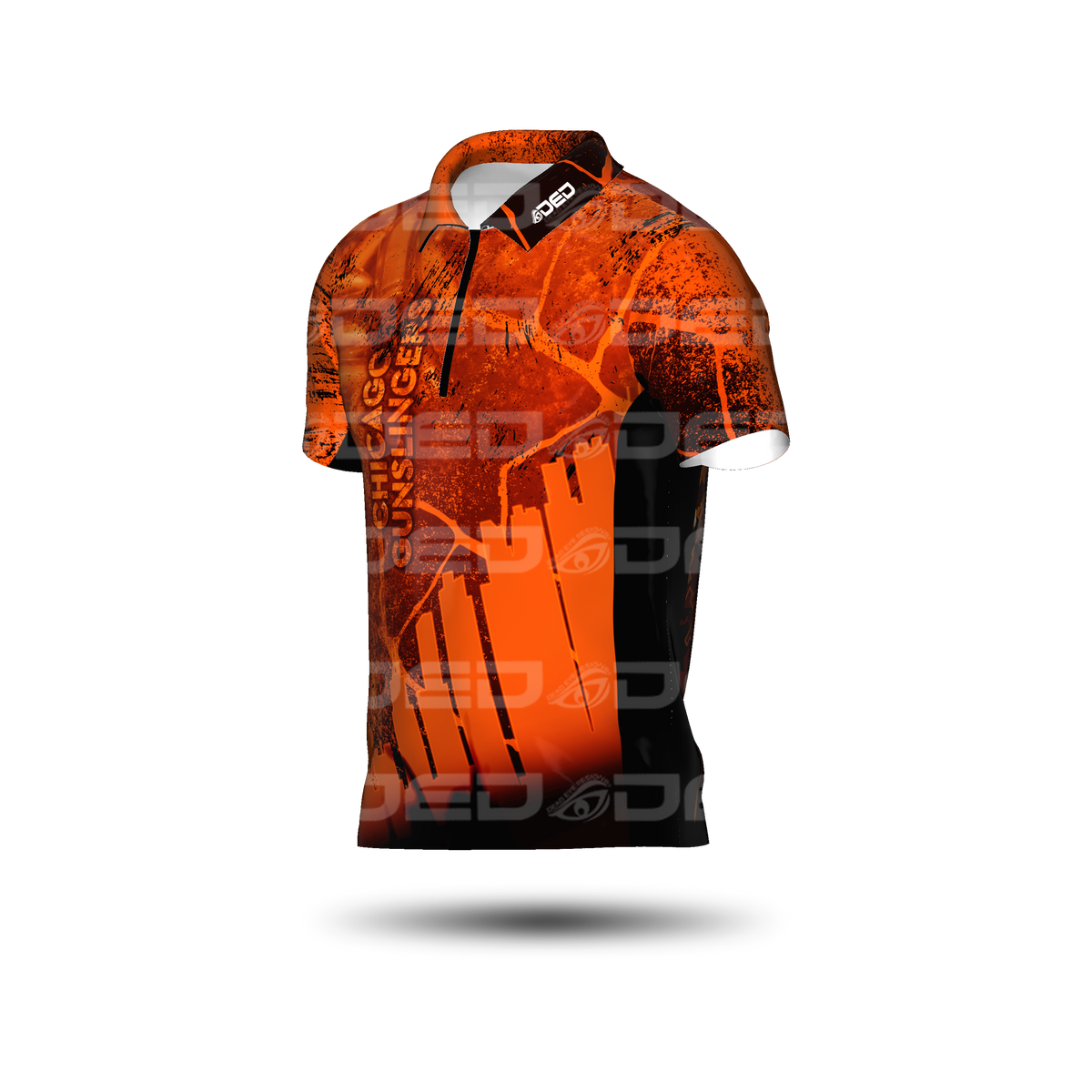 Chicago Gunslingers Orange Classic Jersey