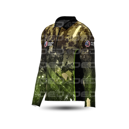 Silent Steel USA Olive Drab and Khaki Trim Classic Jersey
