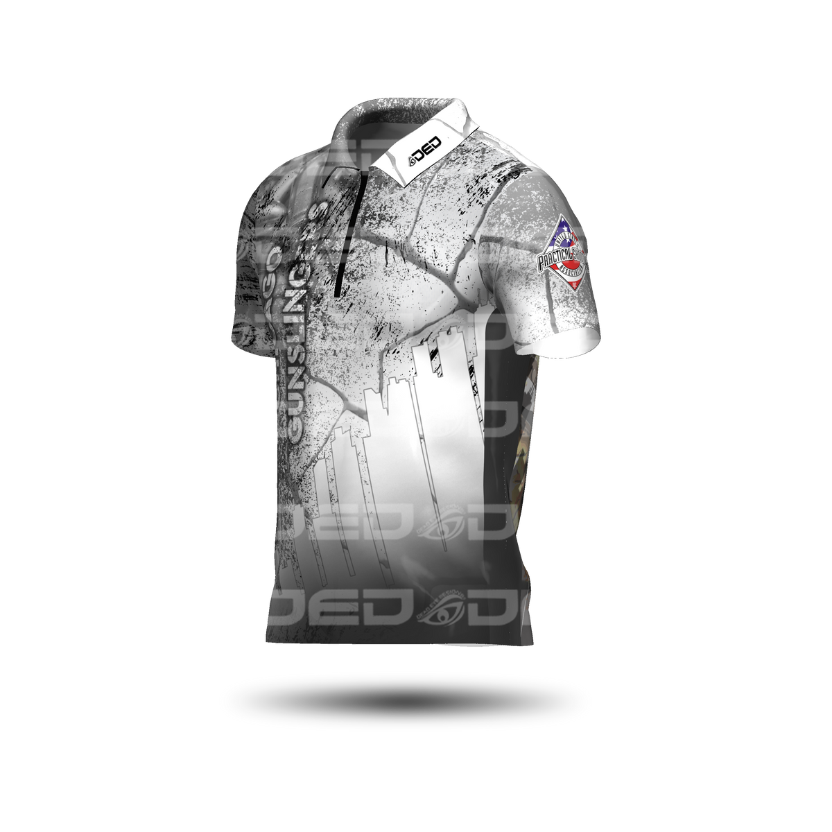 Chicago Gunslinger Grey Open Jersey
