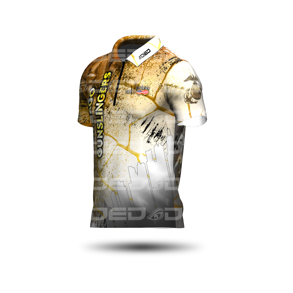 Chicago Gunslinger Gold/White Classic Jersey