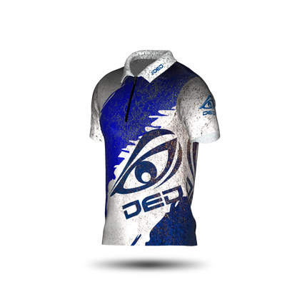DED White Blue Eye Classic Jersey