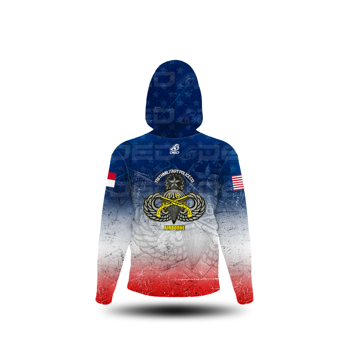 Lee Denney Airborne America Hoodie