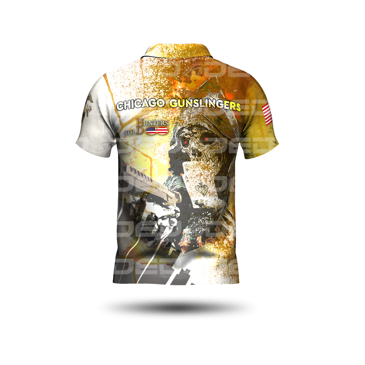 Chicago Gunslinger Gold/White Classic Jersey