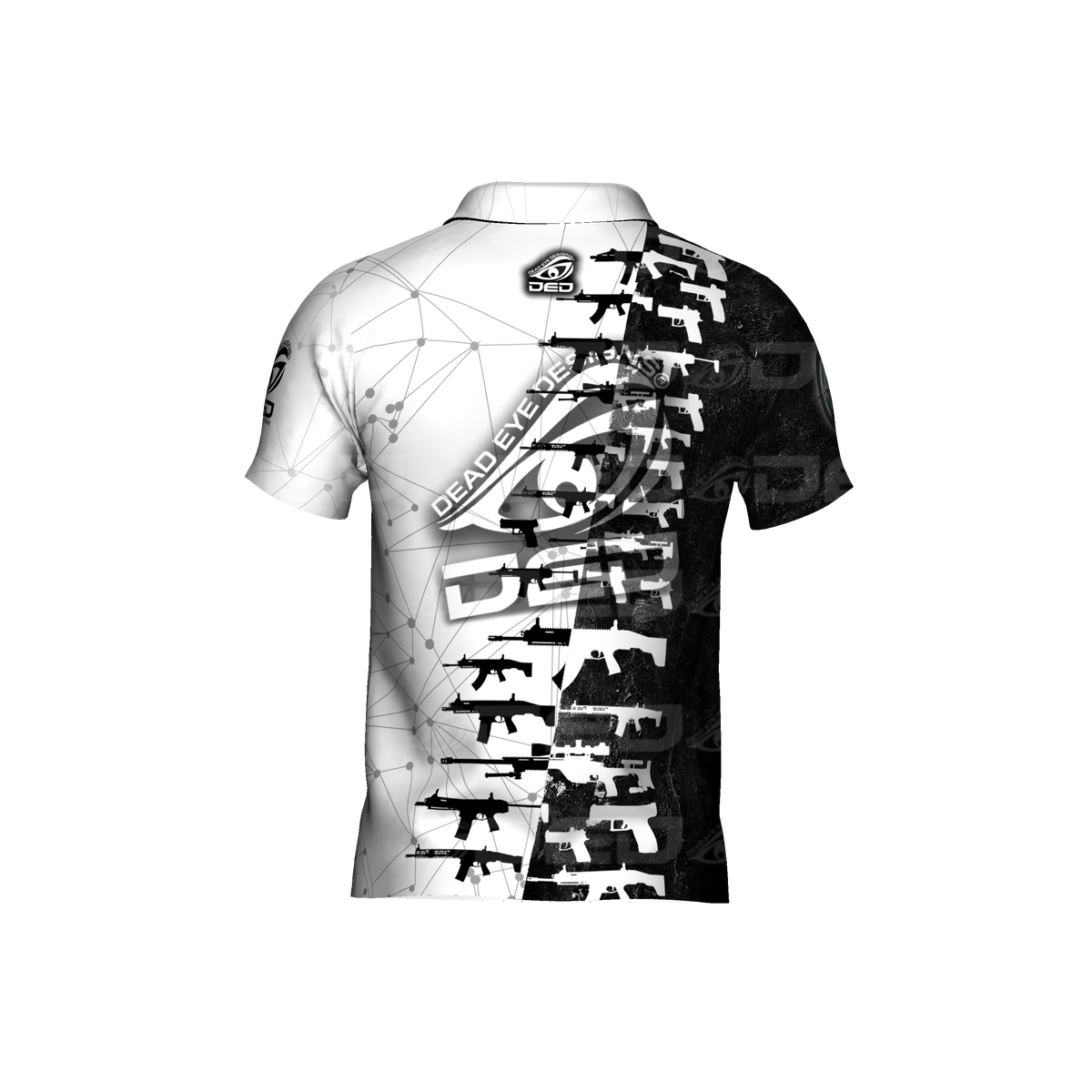 DED SHOT Show Black and White Jersey