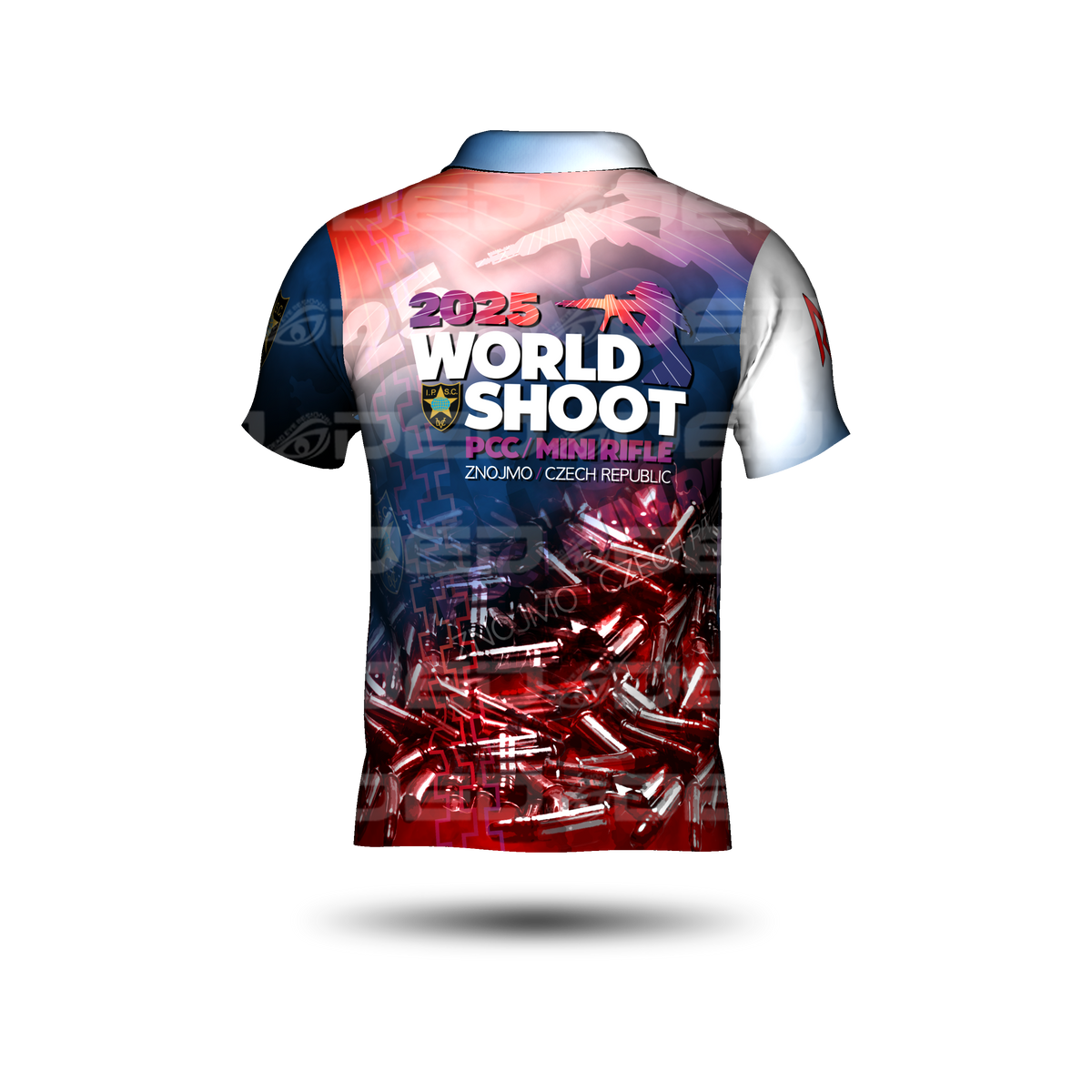 DED PCC World Shoot Mini Rifle Black Classic Jersey V2