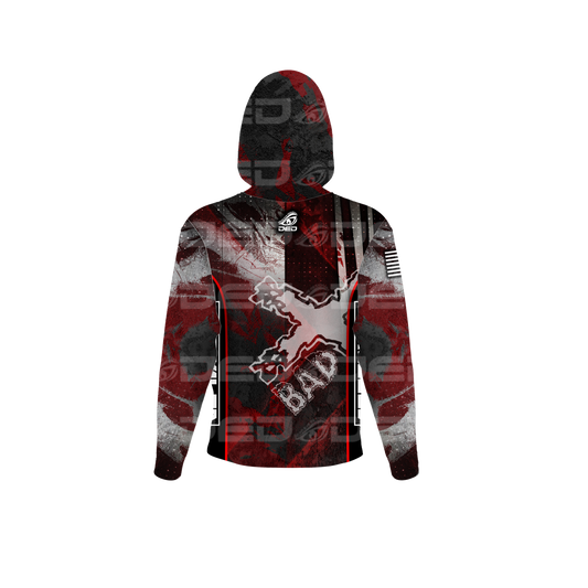 BadxMike Silver Hoodie