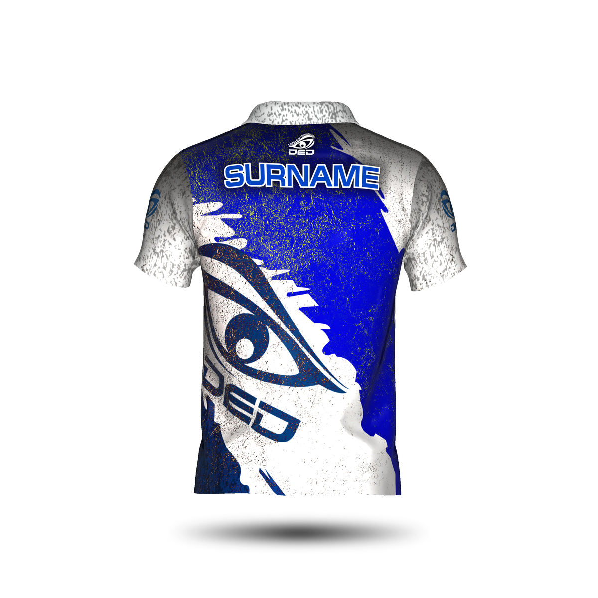 DED White Blue Eye Classic Jersey