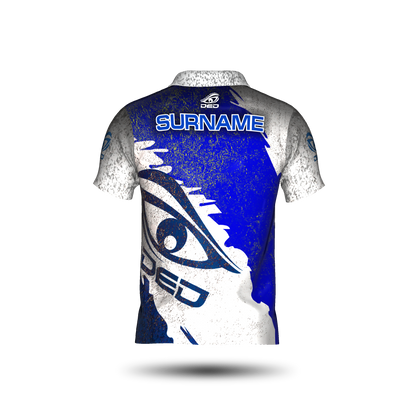DED White Blue Eye Classic Jersey