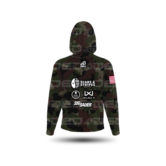 Scars & Stripes Coffee Hoodie V1
