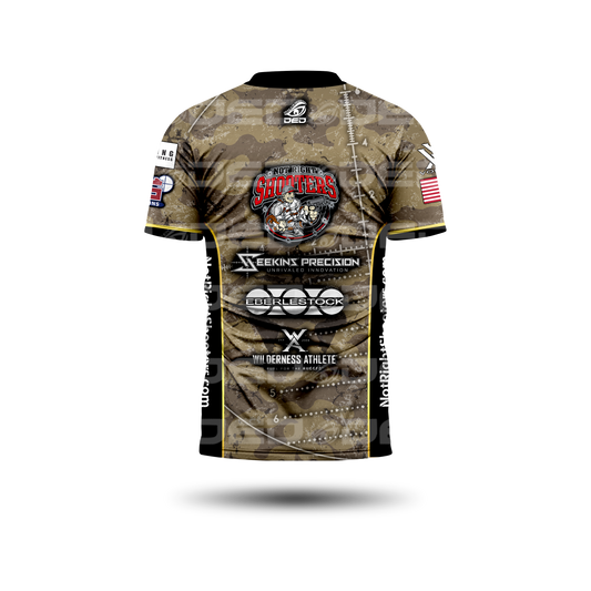 Not Right Shooters Collarless Open Jersey