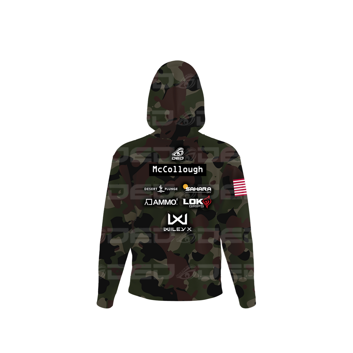 Scars and Stripes Coffee Sun Shirt V1