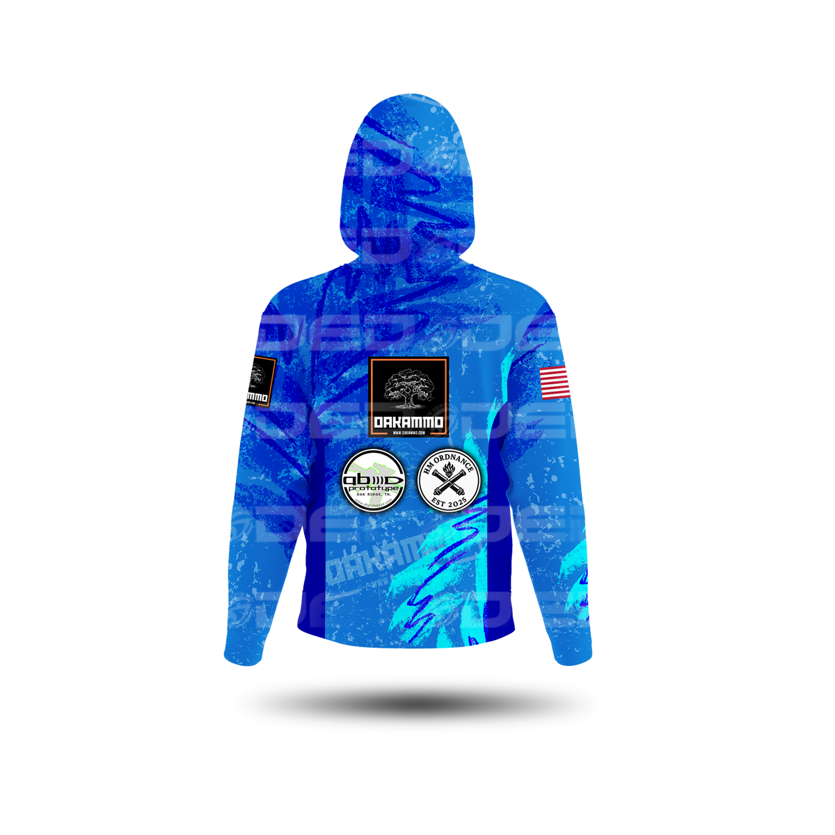 Oakammo Blue Sun Shirt