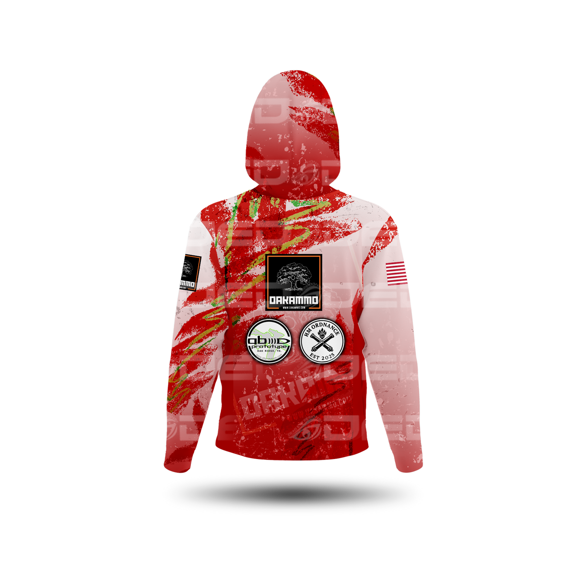 Oakammo Red Sun Shirt