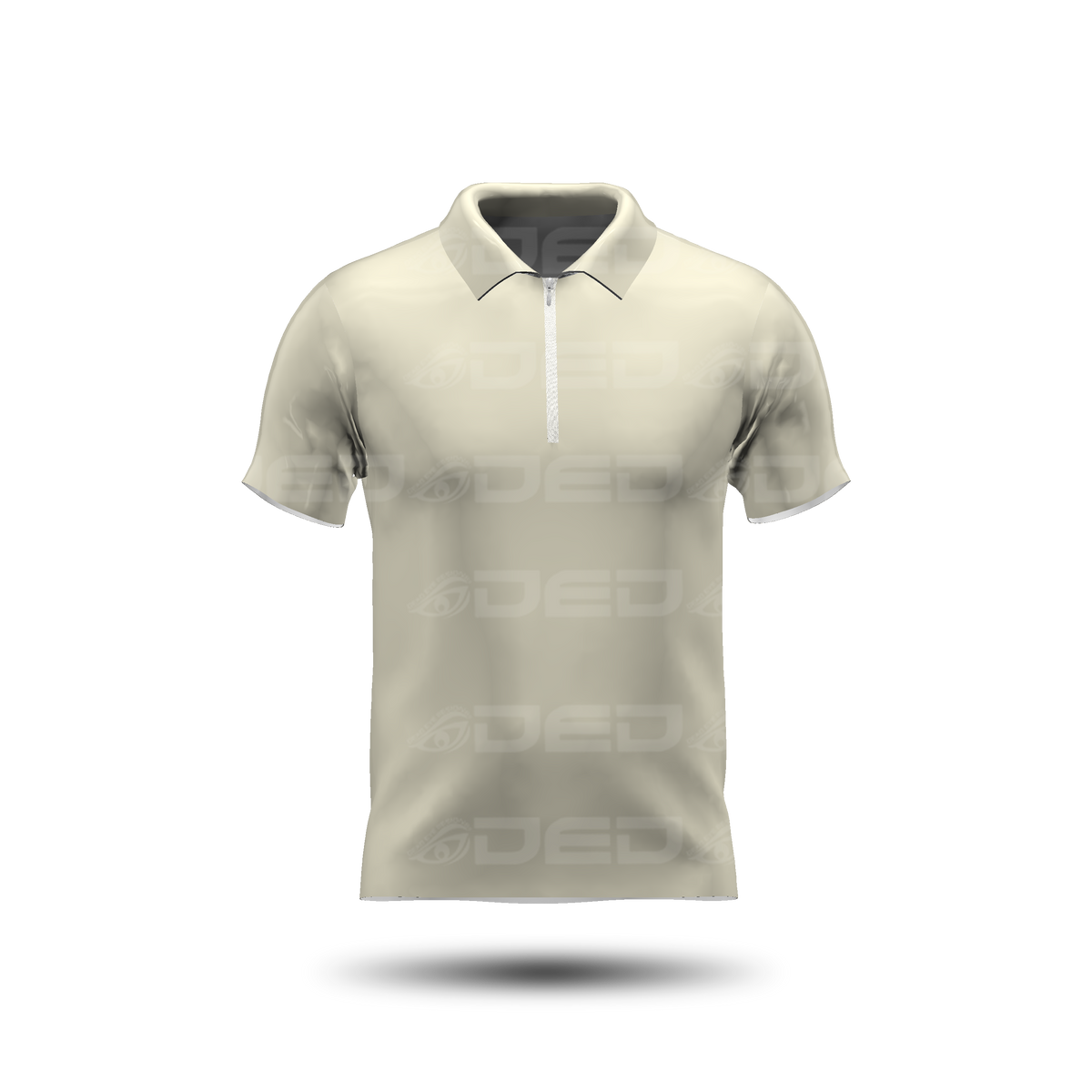 DED Plain Cotton Beige Classic Jersey