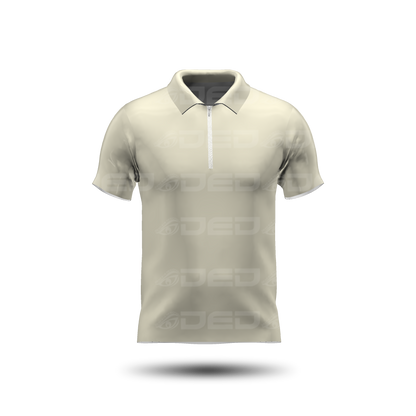 DED Plain Cotton Beige Classic Jersey