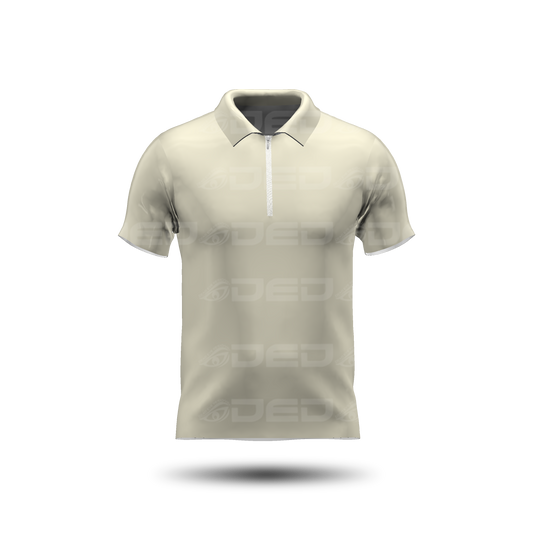 DED Plain Cotton Beige Classic Jersey