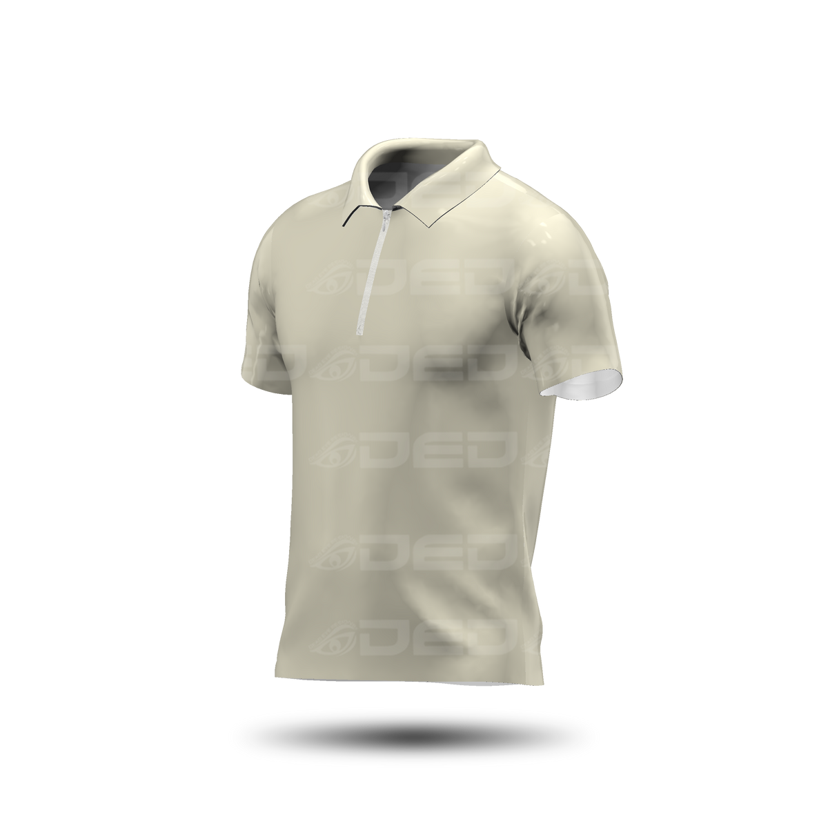 DED Plain Cotton Beige Classic Jersey