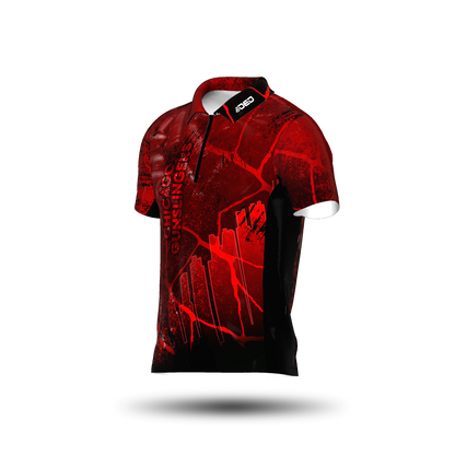 Chicago Gunslinger Red Open Jersey