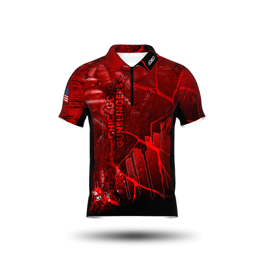 Chicago Gunslinger Red Open Jersey