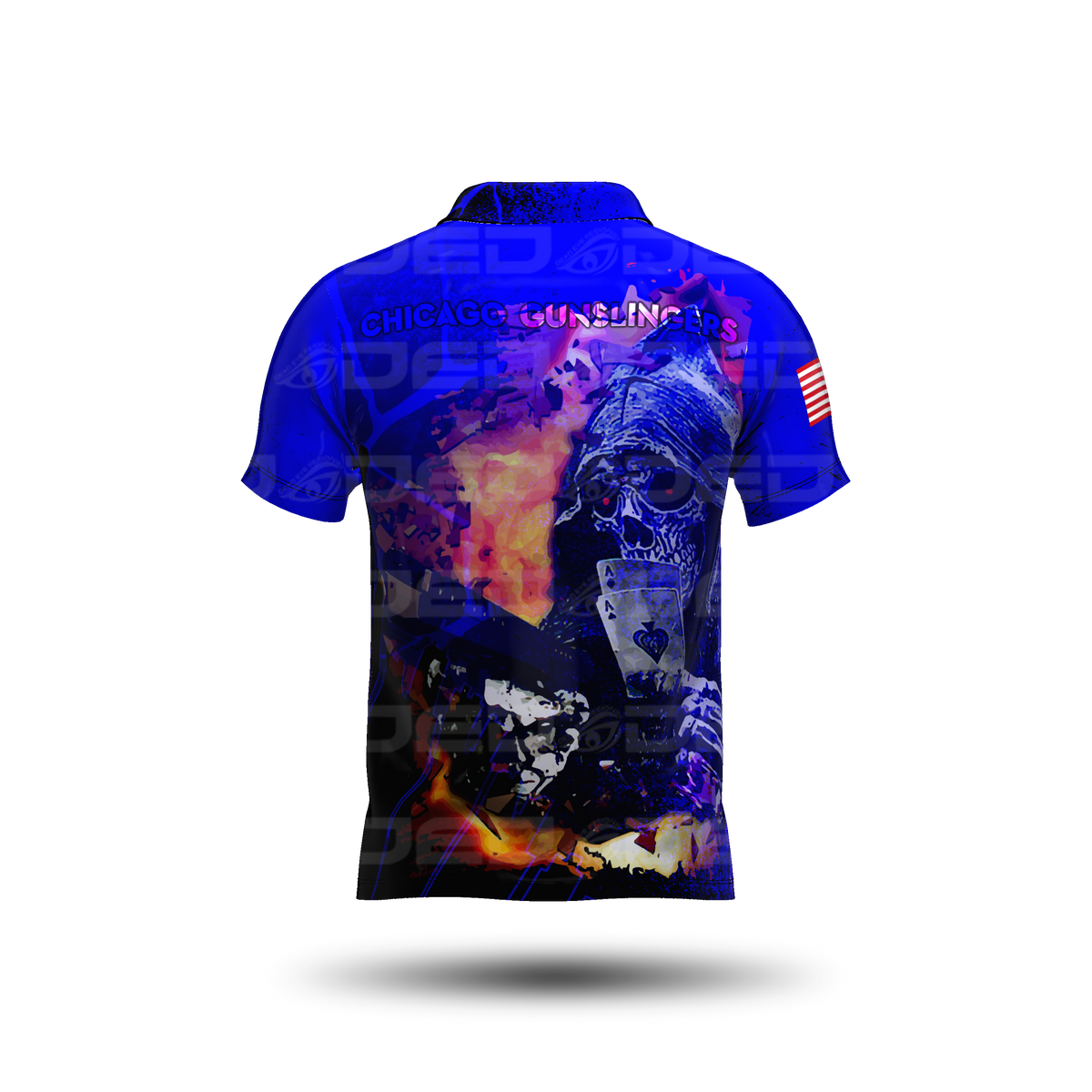 Chicago Gunslinger Blue Classic Jersey V1