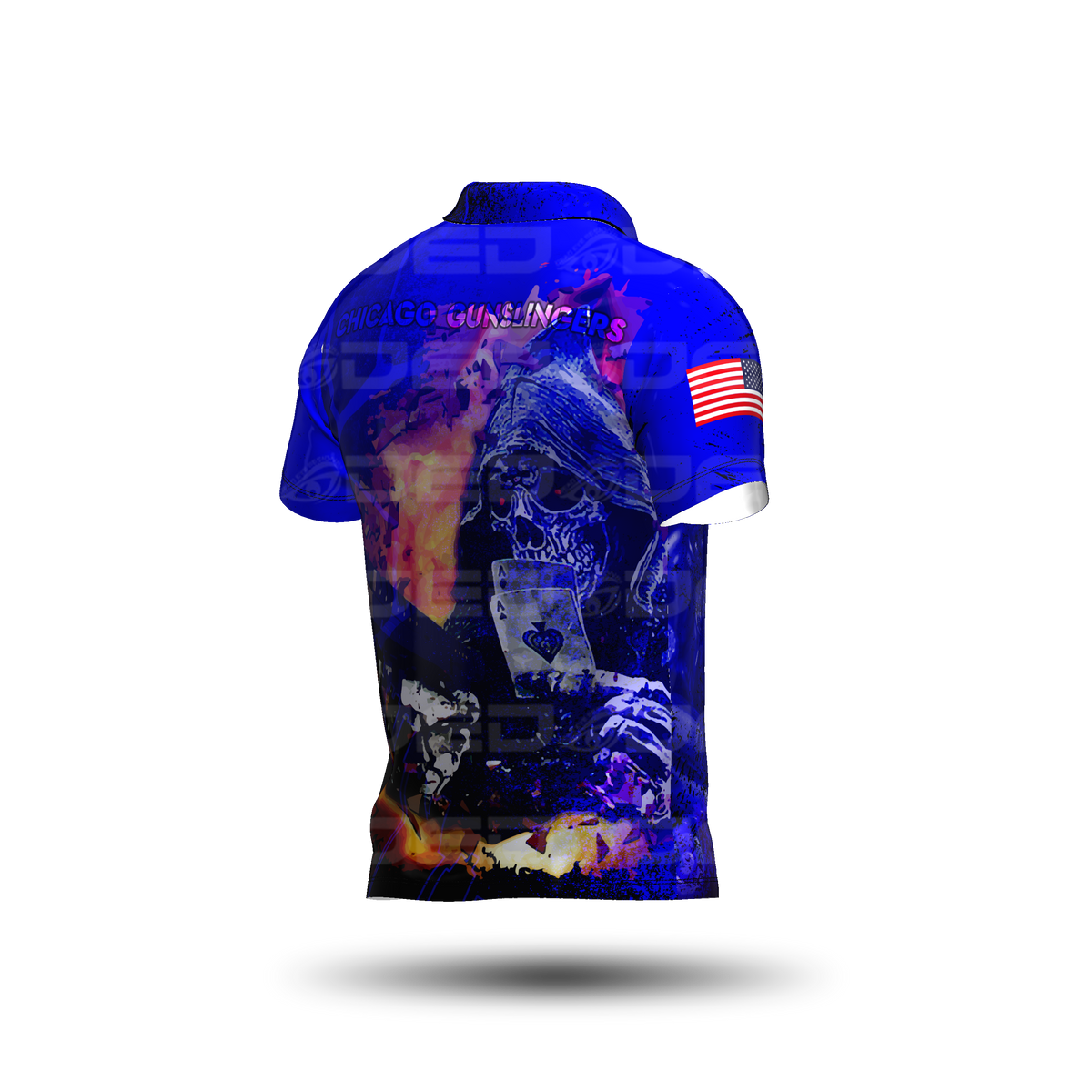 Chicago Gunslinger Blue Classic Jersey V1