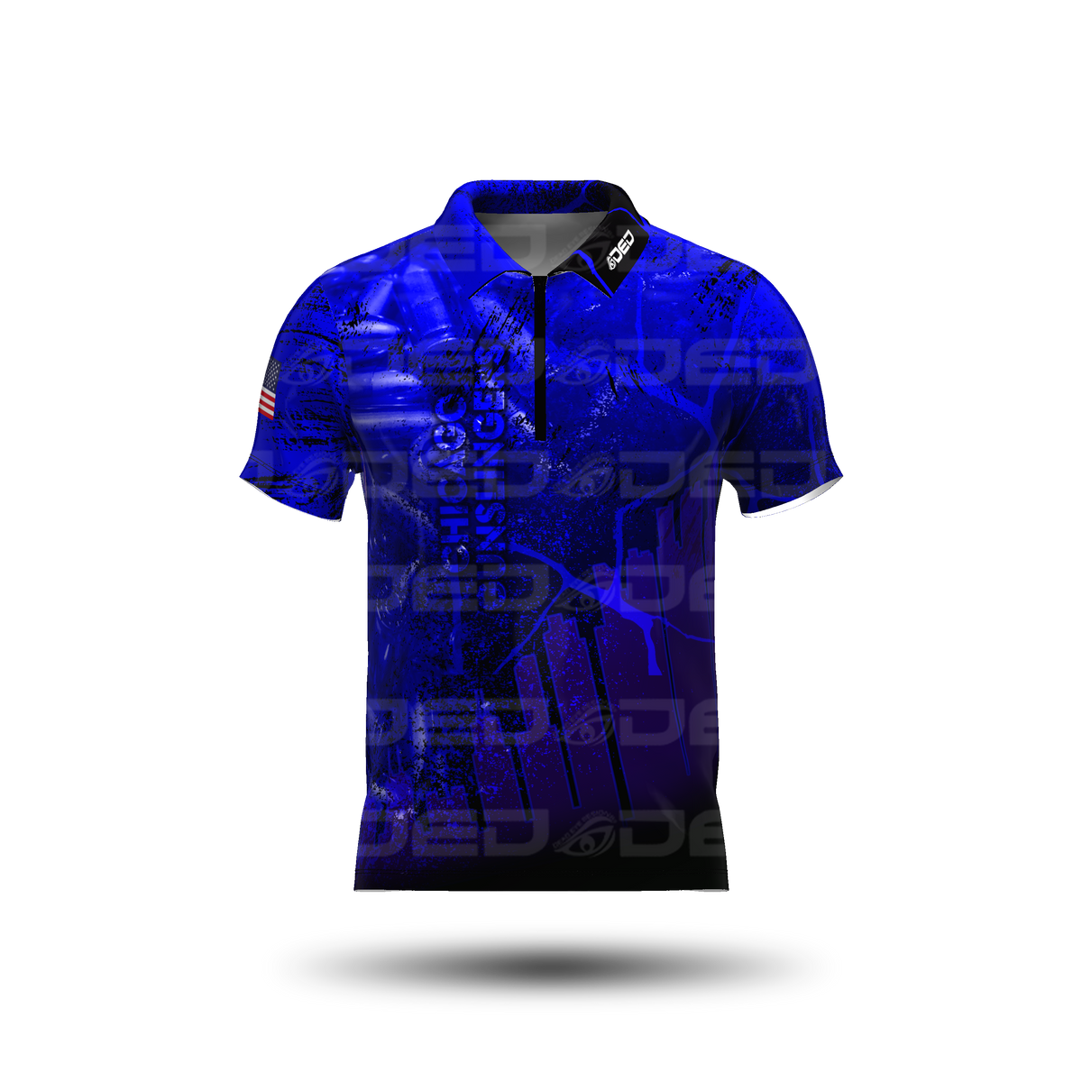 Chicago Gunslinger Blue Classic Jersey V1