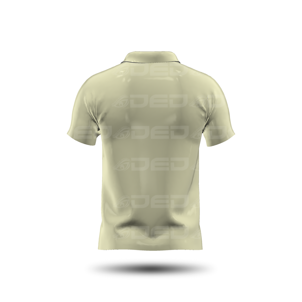 DED Plain Cotton Cream Classic Jersey