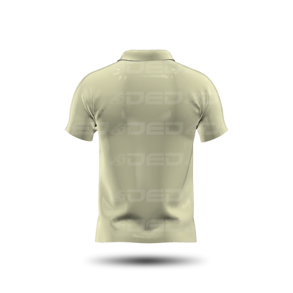 DED Plain Cotton Cream Classic Jersey