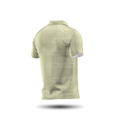 DED Plain Cotton Cream Classic Jersey