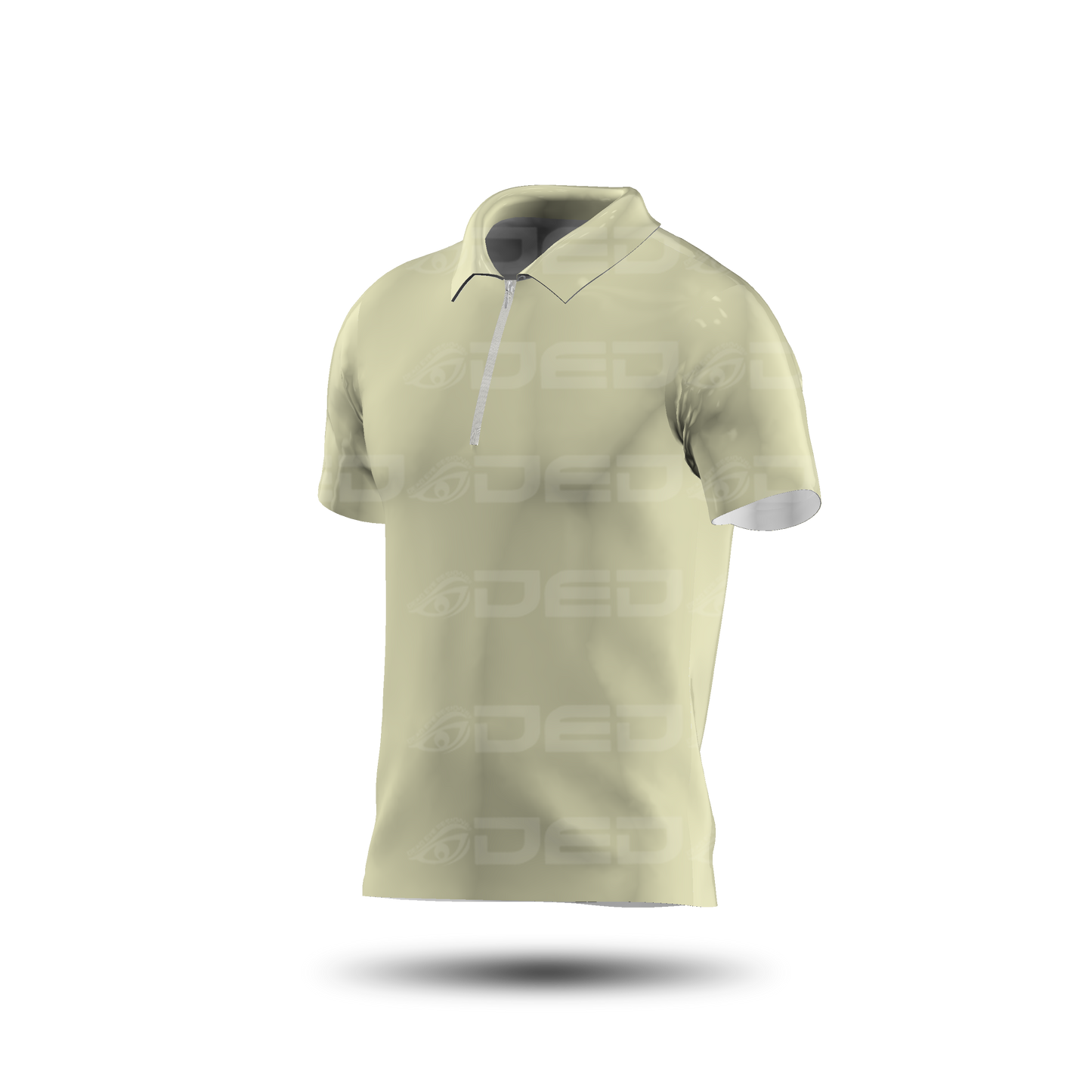 DED Plain Cotton Cream Classic Jersey