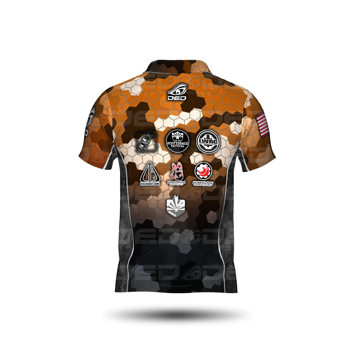 Scottsdale Tactical Honey Comb Orange/Black Classic Jersey