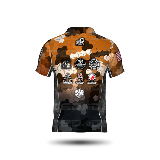 Scottsdale Tactical Honey Comb Orange/Black Classic Jersey