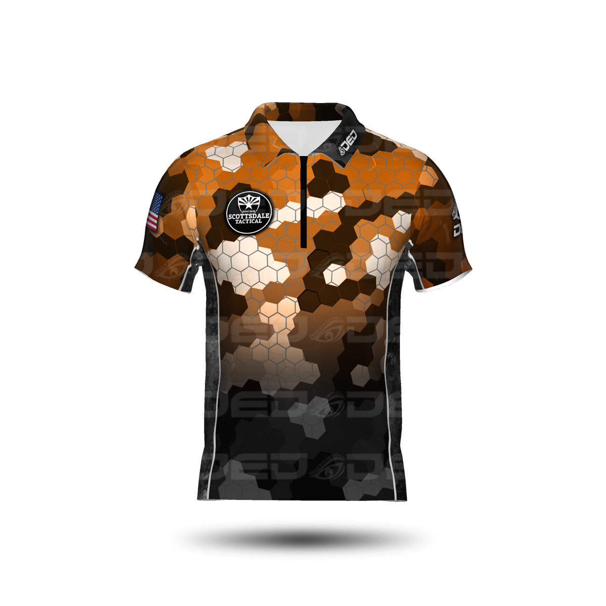 Scottsdale Tactical Honey Comb Orange/Black Classic Jersey