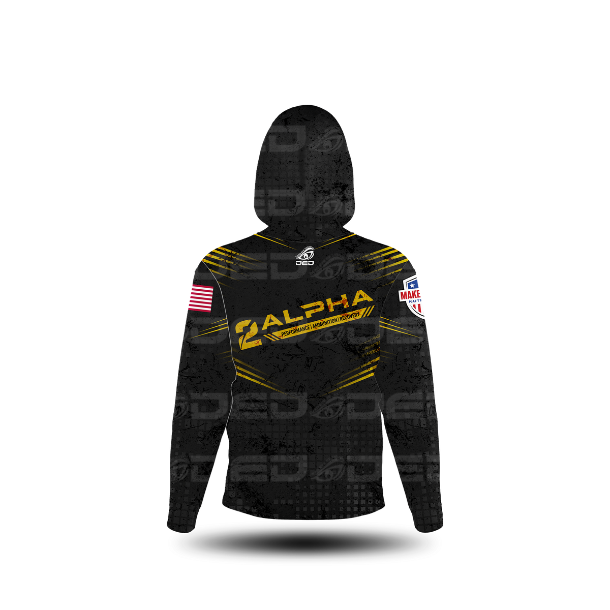 2Alpha Make Ready Nutrition Black Sun Shirt
