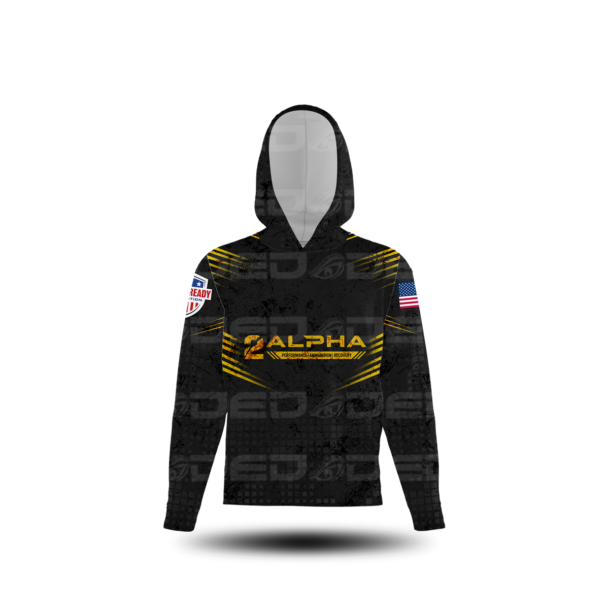 2Alpha Make Ready Nutrition Black Sun Shirt