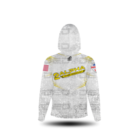 2Alpha Make Ready Nutrition White Sun Shirt