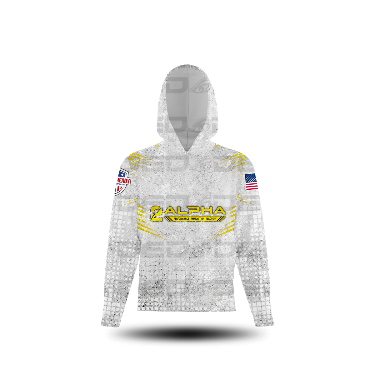 2Alpha Make Ready Nutrition White Sun Shirt