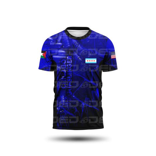Chicago Gunslinger Blue Open Jersey V2