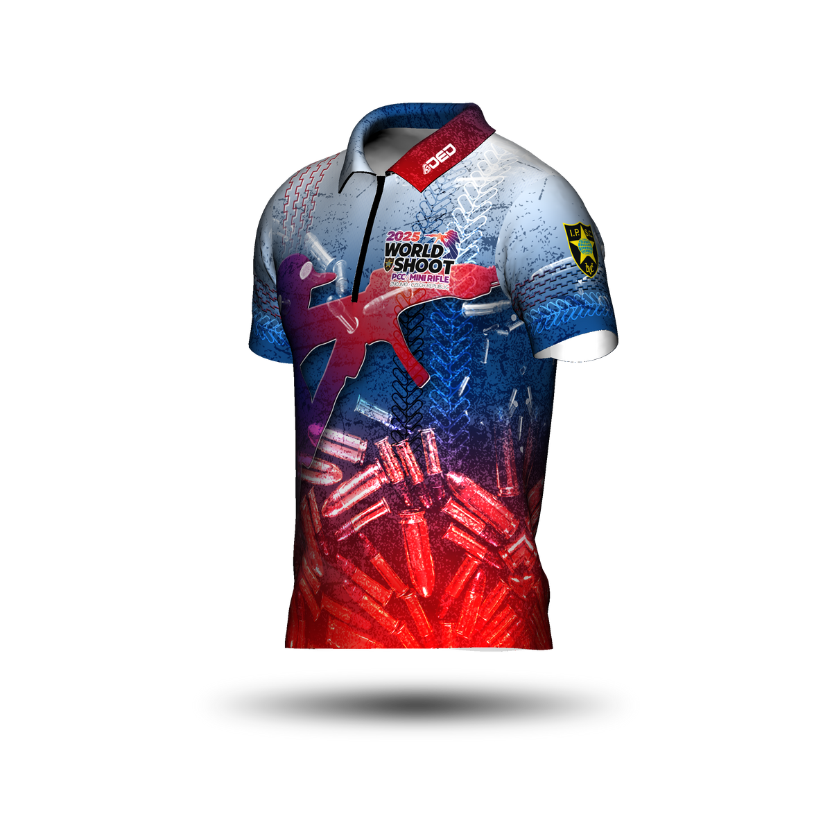 DED PCC World Shoot Mini Rifle Black Classic Jersey V4