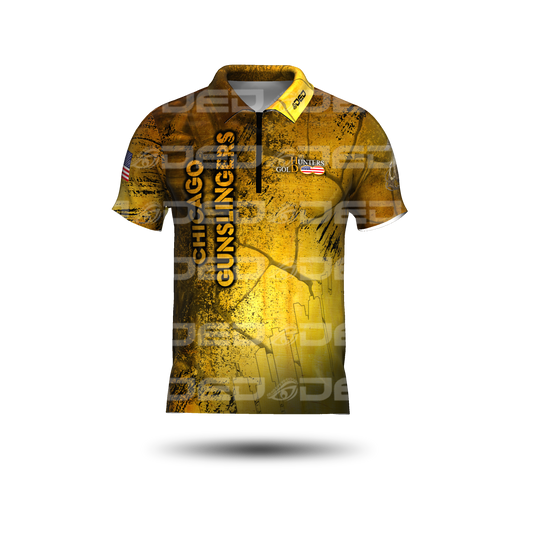 Chicago Gunslinger Gold/Black Classic Jersey